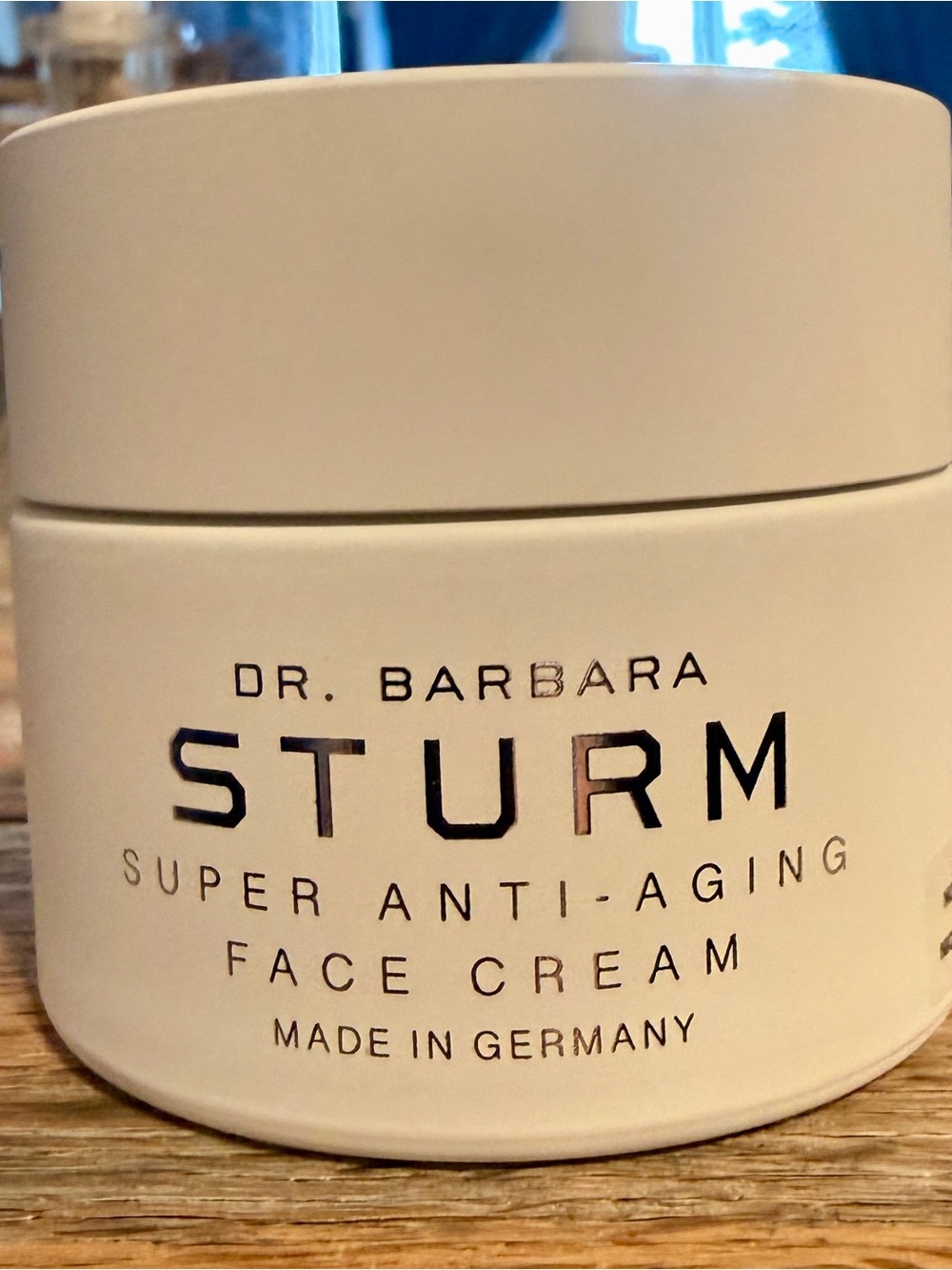 Dr. Barbara Sturm White Anti-Aging Face Cream Jar